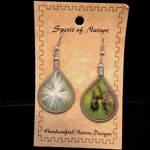 Earrings - Spirit of Nature - Handcrafted Native Designs from Peru - Picture 4 of 4
